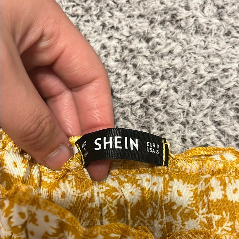 Floral Yellow Skirt - Picture 2 of 3